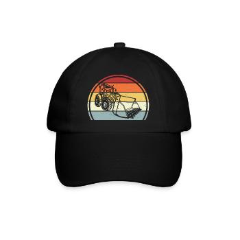 Excavatrice - Casquette classique - noir/noir - Devant
