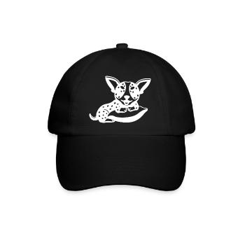 CHIEN CHAT ANIMAL DE COMPAGNIE - Casquette classique - noir/noir - Devant
