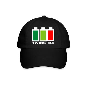 Pregnancy Baby shower Babyshower Boy Girl - Baseball Cap - black/black - Front