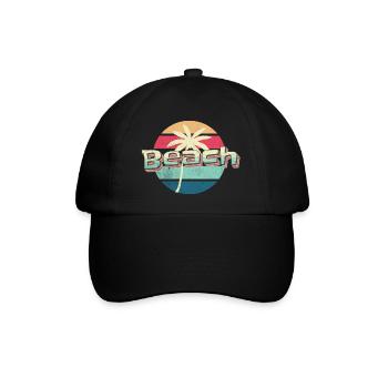 Beach Breeze - Baseball Cap - black/black - Front
