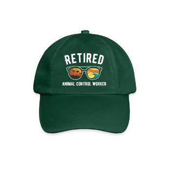 Beach Animal Trainer Sunglasses Tea - Baseball Cap - bottle green - Front