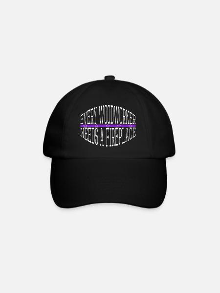 Grappige Quote Grappen Union Carpenter Tshirts - Baseballcap - zwart/zwart