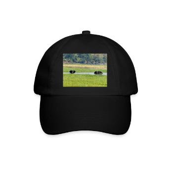 Landscape in Chobe National Park on Sedudu Island - Baseball Cap - black/black - Front