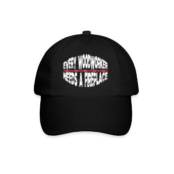 Present Idea Hearbeat Union Carpenter Tshirts - Baseball Cap - black/black - Front