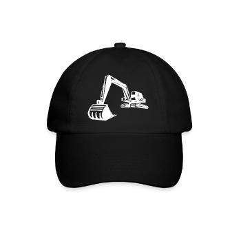 Silhouette de pelle, conception précise pour - Casquette classique - noir/noir - Devant