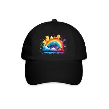 Your Rainbow - Baseball Cap - black/black - Front