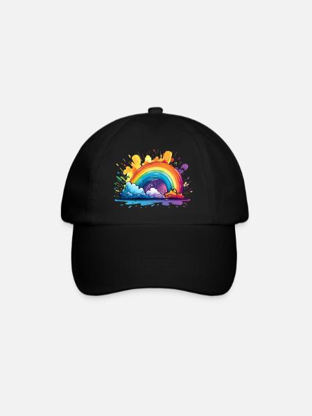 Your Rainbow - Baseball Cap - black/black