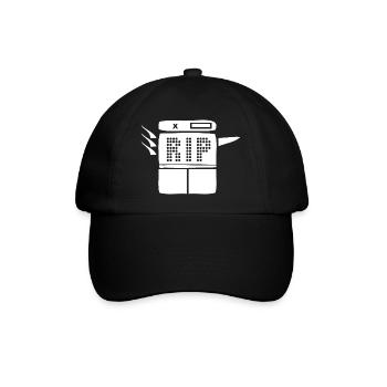 RIP COPIER Tuer les copies sur le changement climatique - Casquette classique - noir/noir - Devant