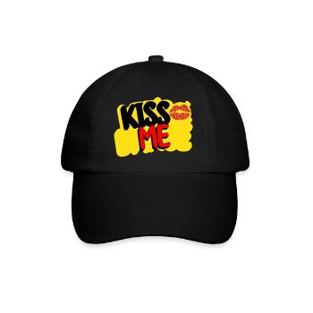 Kiss Me : Je suis irrésistible ! - Casquette classique - noir/noir - Devant
