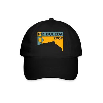 Piz Duleda Randonnée Escalade Souvenir Souvenir - Casquette classique - noir/noir - Devant