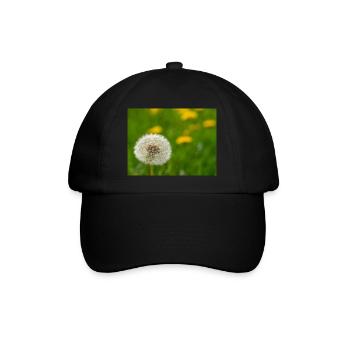 Pissenlit - Casquette classique - noir/noir - Devant