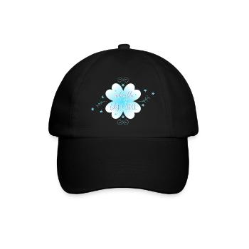baby girl - Baseballkappe - Schwarz/Schwarz - Vorne