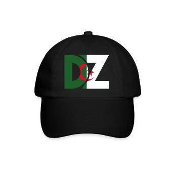 Algerian DZs - Algeria gift idea - Baseball Cap - black/black - Front