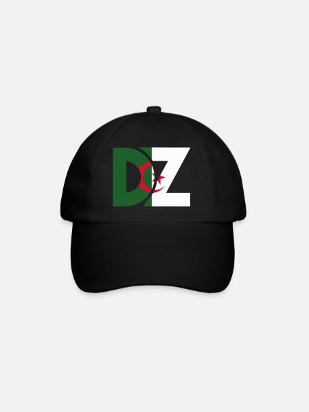 les DZ algériens-idée cadeau Algérie - Casquette classique - noir/noir