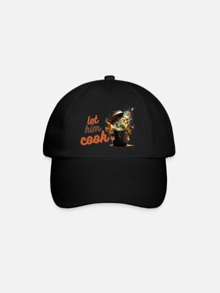 Lassen Sie ihn eine Geschmacksexplosion kochen - Baseballkappe - Schwarz/Schwarz