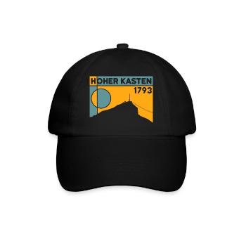 Hoher Kasten Mountain Appenzell Hiking Alpstein Trail - Baseball Cap - black/black - Front
