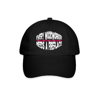 wood carpenter jokes tshirts carpenter best - Baseball Cap - black/black - Front