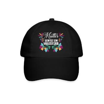 Mom Mother's Day Mom - Baseball Cap - black/black - Front