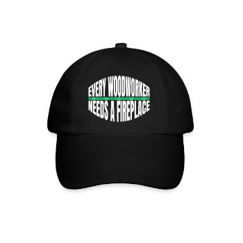 cool drôle artisans design amateurs forestier - Casquette classique - noir/noir - Devant