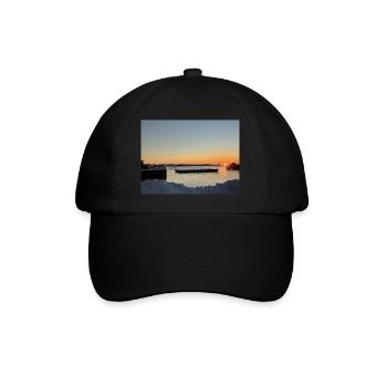 Lofoten Sunset - Baseball Cap - black/black - Front