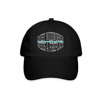 abattage exploitation forestière cool génial bûcheron travail bois - Casquette classique - noir/noir - Devant