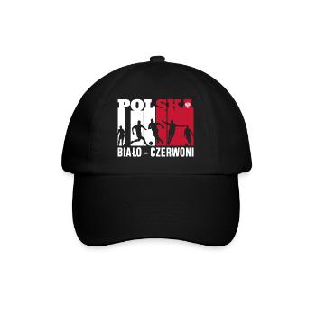 Football polonais - Casquette classique - noir/noir - Devant