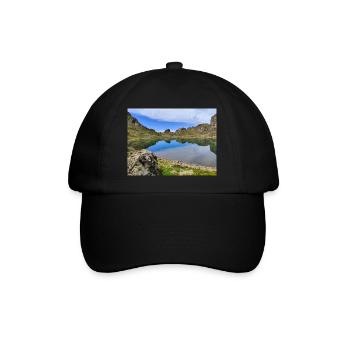 Lac Robert - Casquette classique - noir/noir - Devant