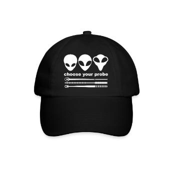 Grey Aliens - Choose your probe - Baseball Cap - black/black - Front