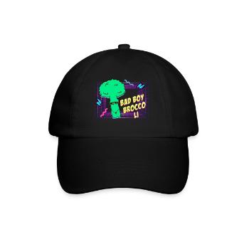 Bad Boy Broccoli - Baseball Cap - black/black - Front