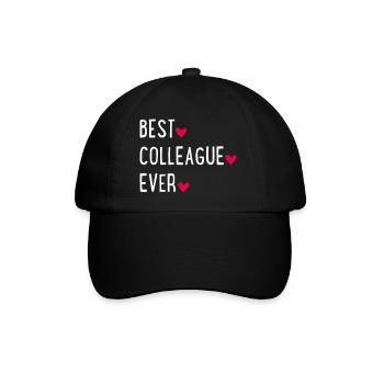 Best colleague - Baseball Cap - black/black - Front