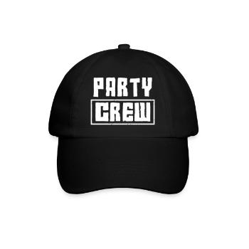 Party Crew - Baseball Cap - black/black - Front