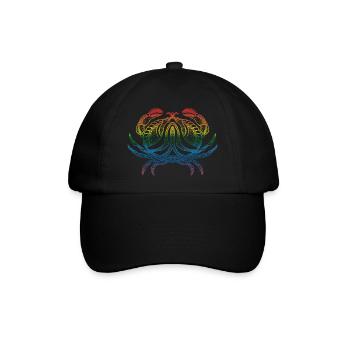 Crab - Baseball Cap - black/black - Front