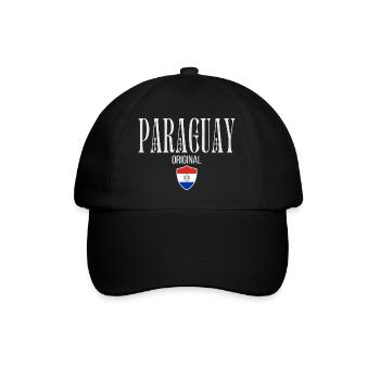 Originally from Paraguay, born in Paraguay - Baseball Cap - black/black - Front