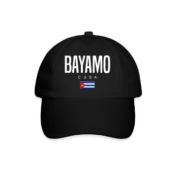 Bayamo Cuba Cubans - Baseball Cap - black/black - Front