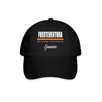Fuerteventura - Casquette classique - noir/noir - Devant