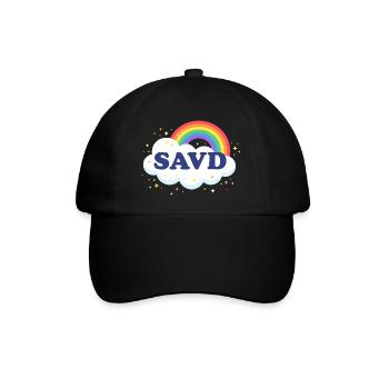 Bible Arc-en-ciel rédempte Foi chrétienne Jésus - Casquette classique - noir/noir - Devant
