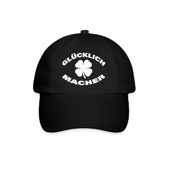 HAPPINESS MAKER - Baseball Cap - black/black - Front