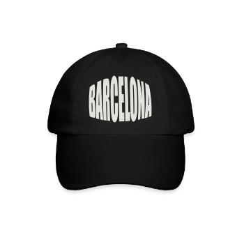 Logo Grand du Barcelone - Casquette classique - noir/noir - Devant