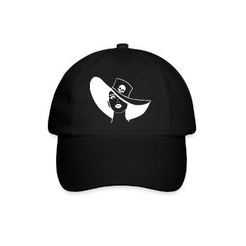 The Ghost in the Hat - Baseball Cap - black/black - Front