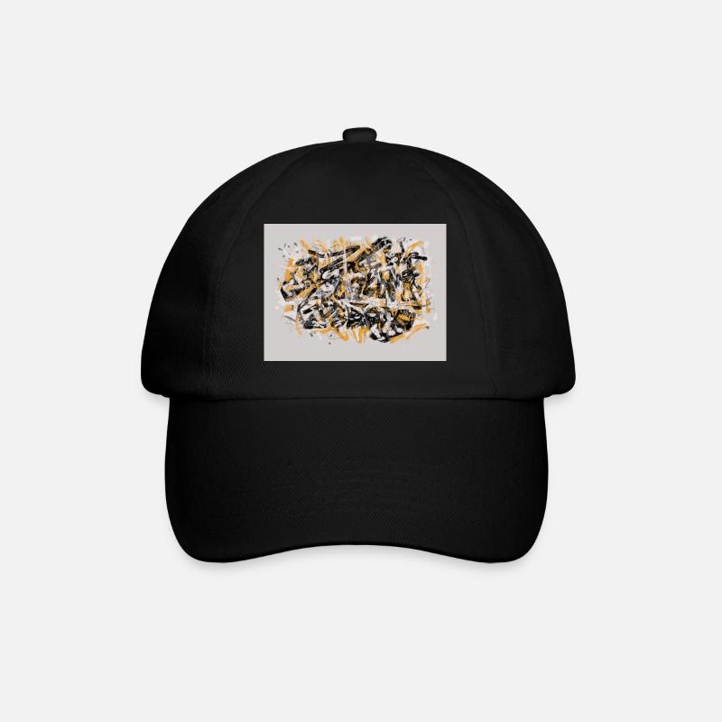 Tag Without a Face - Baseball Cap - black/black
