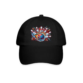 Bowling - Casquette classique - noir/noir - Devant