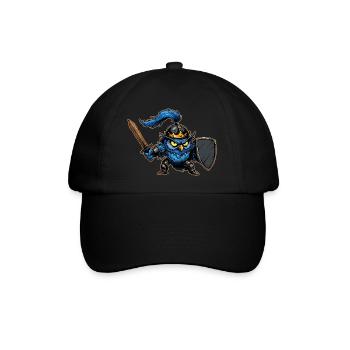 Festival médiéval de la Knight Owl Rhen Faire Drôle - Casquette classique - noir/noir - Devant