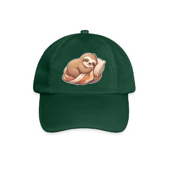 Sommeil paresseux - Casquette classique - vert bouteille - Devant