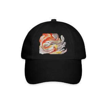 PHÖNIX  - Baseballkappe - Schwarz/Schwarz - Vorne