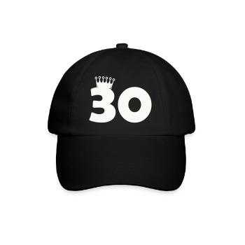 30_krone- - Casquette classique - noir/noir - Devant