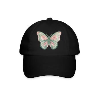 Butterfly - Baseball Cap - black/black - Front