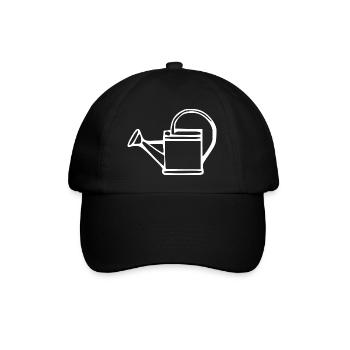 Arrosoir pour jardinier cadeau - Casquette classique - noir/noir - Devant