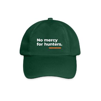 Pas de pitié pour les chasseurs. - Casquette classique - vert bouteille - Devant