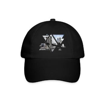 Brooklyn Bridge New York City America USA - Baseball Cap - black/black - Front