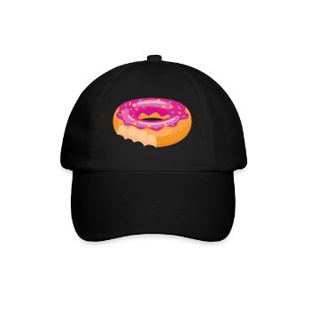 Donuts - Casquette classique - noir/noir - Devant